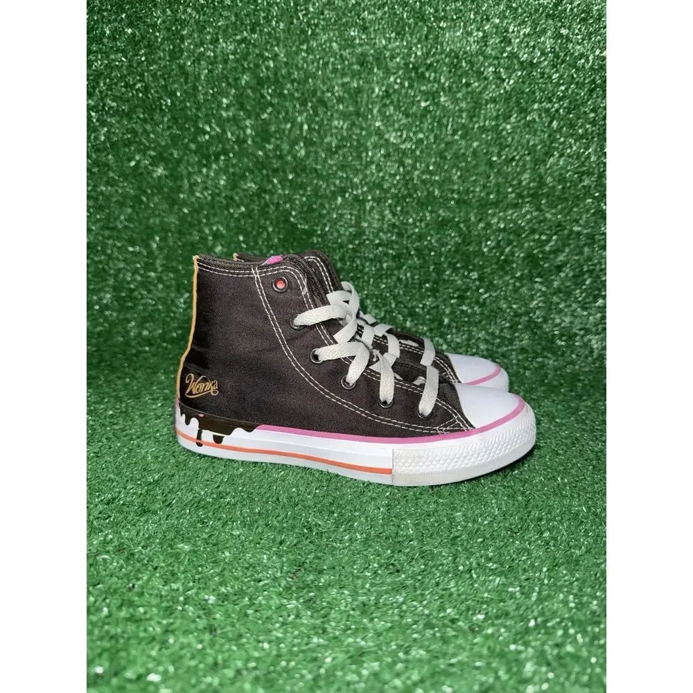 Converse All Star‎ Wonka High Top Multicolor Girls Boys Kids Toddler Size 13